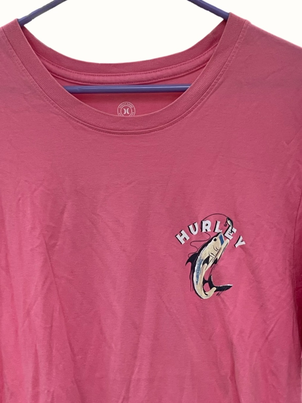 Men’s Pink Hurley Tee
